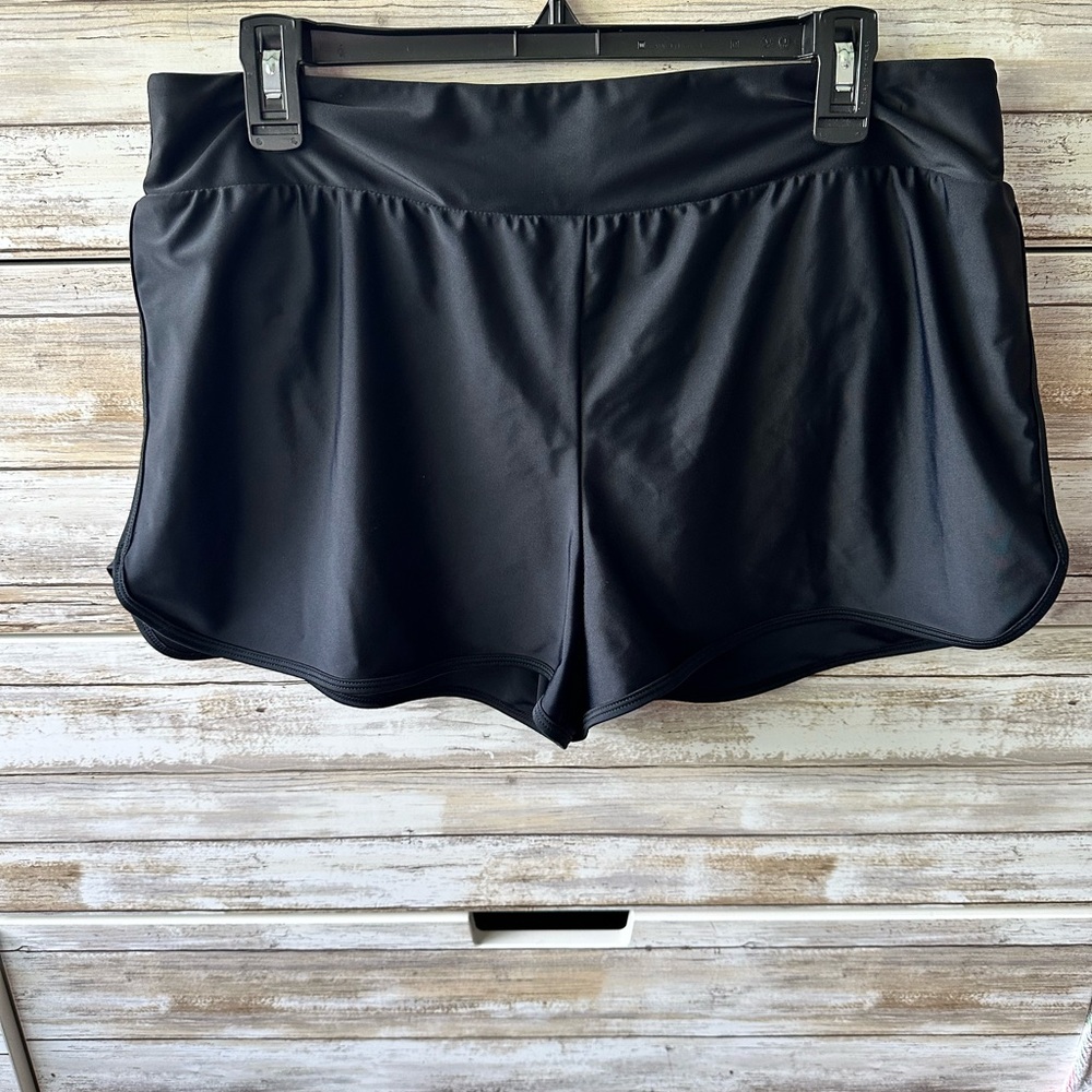 🖤 RELLECIGA Black Swim Shorts XXL NWT